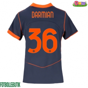 Inter Milan Matteo Darmian #36 Tredje Tröja Kvinnor 2025-26 Kortärmad